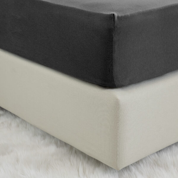 Nima Home Σεντόνι Γίγας με Λάστιχο – Tender Black Μαύρο     180×200+40 shopinhome shopinhome