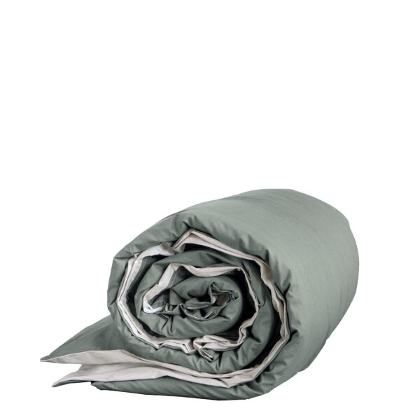 Nima Home Παπλωματοθήκη Γίγας Colors – Oat Beige / Rock Green Μπεζ, Πράσινο   240×260 shopinhome shopinhome