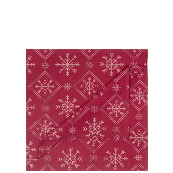 Nima Home Καρέ 85×85 – Christmas Day Κόκκινο shopinhome shopinhome