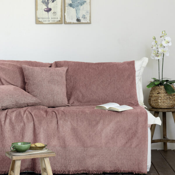 Nima Home Ριχτάρι 180×350 – Plain Earth Τερακότα shopinhome shopinhome