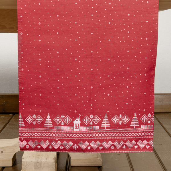 Nima Home Runner 48×150 – Wonderland Κόκκινο shopinhome shopinhome