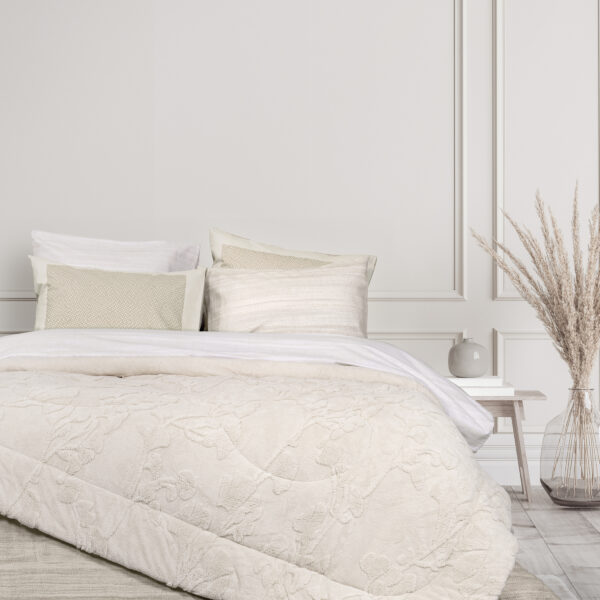 Nima Home Κουβέρτα/Πάπλωμα Γίγας 240×260 – Elara Light Beige Μπεζ   240×260 shopinhome shopinhome