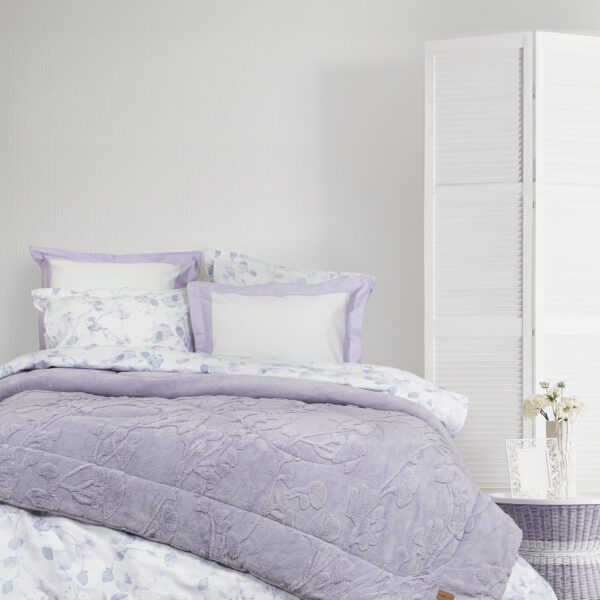 Nima Home Κουβέρτα/Πάπλωμα Γίγας 240×260 – Elara Liac Λιλά   240×260 shopinhome shopinhome