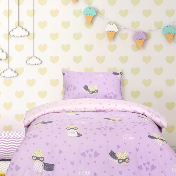 Kocoon Kids Σετ Παπλωματοθήκη Μονή – Little Hero    (1 x 165×245   52×72) shopinhome shopinhome