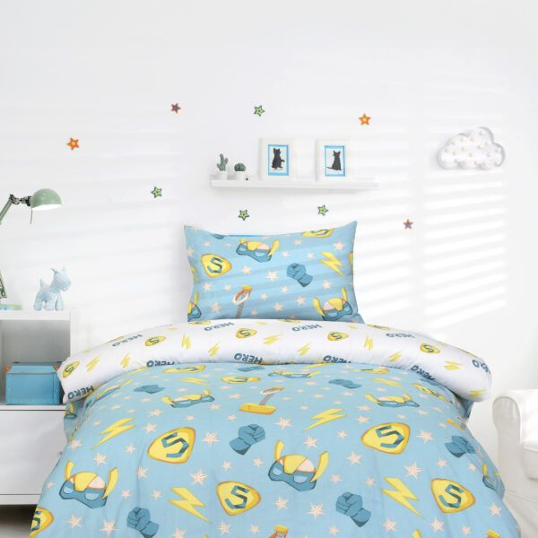Kocoon Kids Σετ Παπλωματοθήκη Μονή – Super    (1 x 165×245   52×72) shopinhome shopinhome