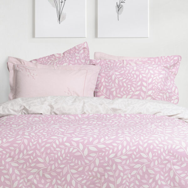 Nima Home Σετ Παπλωματοθήκη Γίγας – Frozen Ροζ, Γκρι   (1 x 240×260 + 2    52×72+5) shopinhome shopinhome