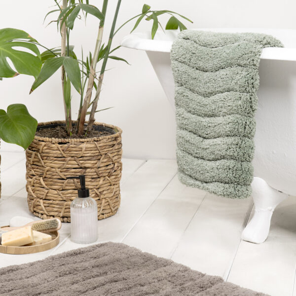 Nima Home Πατάκι Μπάνιου 50×80 – Vellum Warm Gray Γκρι shopinhome shopinhome