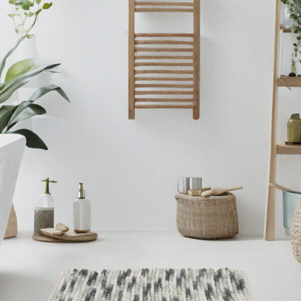 Nima Home Πατάκι Μπάνιου 50×80 – Splash Mint Μέντα shopinhome shopinhome