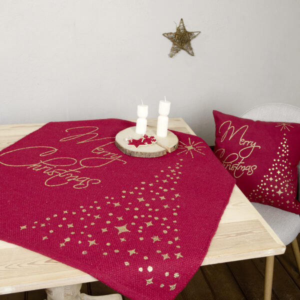 Nima Home Καρέ 85×85 – Claus Κόκκινο shopinhome shopinhome