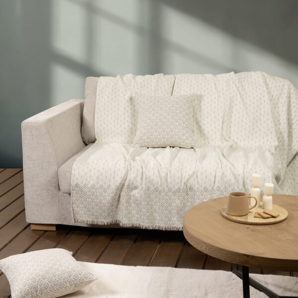 Nima Home Ριχτάρι 180×300 – Roselle Ivory Εκρού shopinhome shopinhome