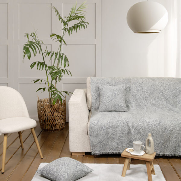 Nima Home Ριχτάρι 180×180 – Moca Gray Γκρι shopinhome shopinhome