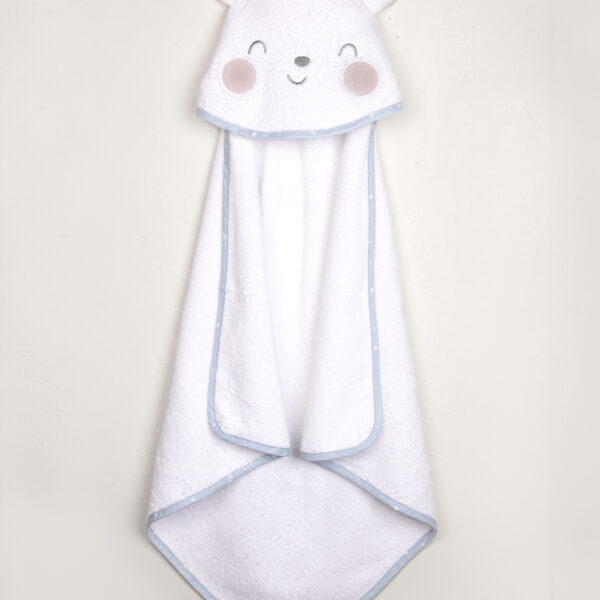Nima Bebe Κάπα 75×75 – Little Mister Λευκό shopinhome shopinhome