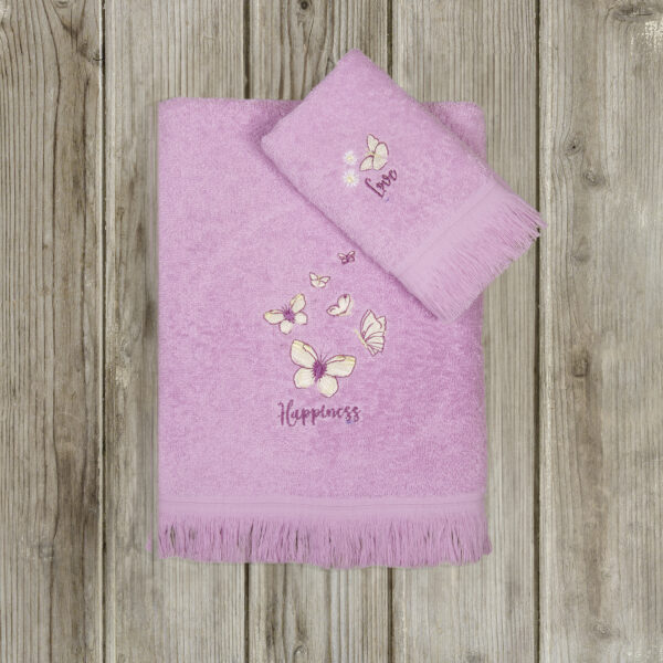 Nima Kids Σετ Πετσέτες (30×50 + 70×140) – Bettina Φούξια shopinhome shopinhome
