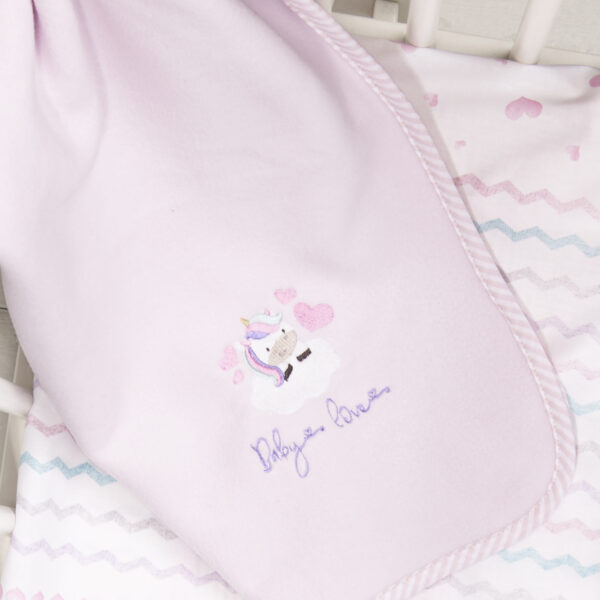 Nima Bebe Κουβέρτα 110×140 – Luni Uni Λιλά shopinhome shopinhome