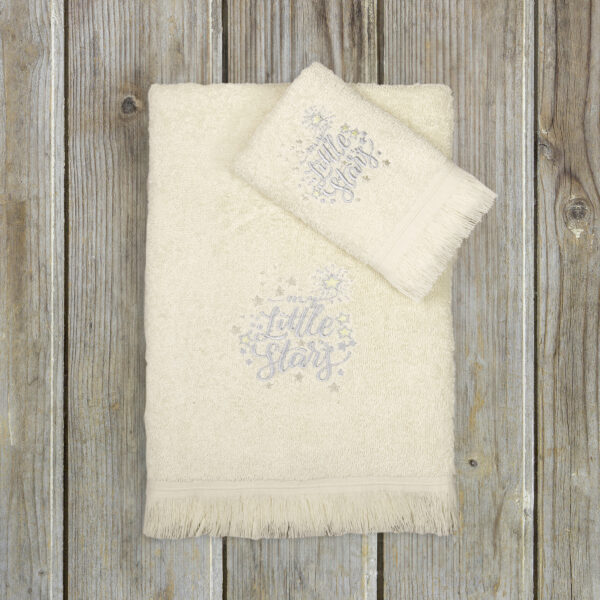 Kocoon Bebe Σετ Πετσέτες (30×50 + 70×120) – Little Stars shopinhome shopinhome