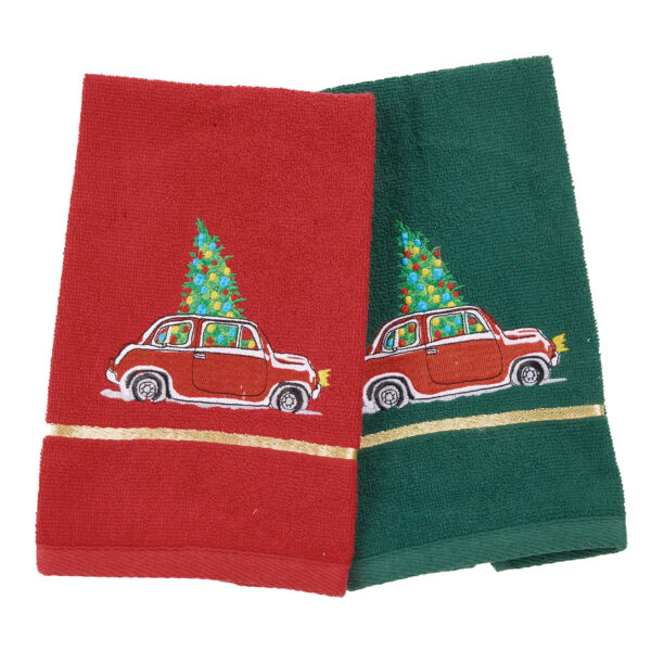 DAS HOME CHRISTMAS ΠΟΤΗΡΟΠΑΝΑ ΣΕΤ 2ΤΜΧ 30X50 0812 GREEN, RED shopinhome shopinhome