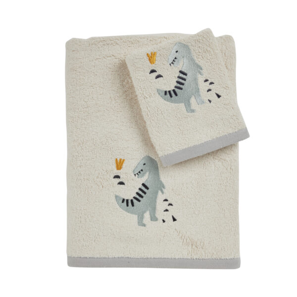 DAS BABY ΣΕΤ ΠΕΤΣΕΤΕΣ 2 ΤΕΜΑΧΙΩΝ ΚΕΝΤΗΤΕΣ FUN 4977 MINT, TAUPE shopinhome shopinhome