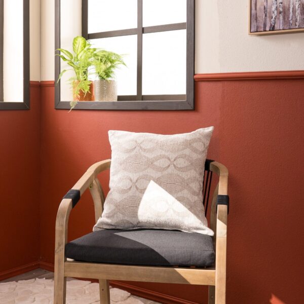 Μαξιλαροθήκη Garland 01 – 50x50cm με γέμιση shopinhome shopinhome