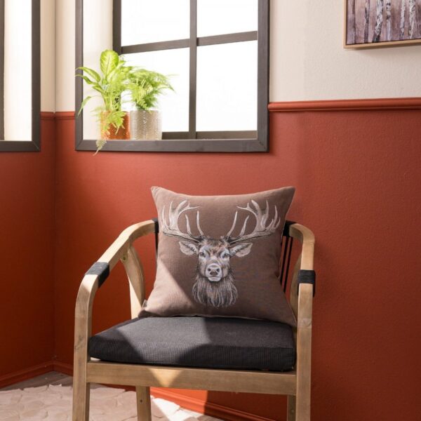 Μαξιλαροθήκη Reindeer 03 – 37 x 48 cm με γέμιση shopinhome shopinhome
