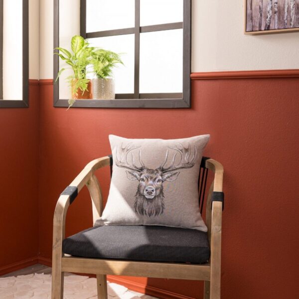Μαξιλαροθήκη Reindeer 01 – 37 x 48 cm με γέμιση shopinhome shopinhome