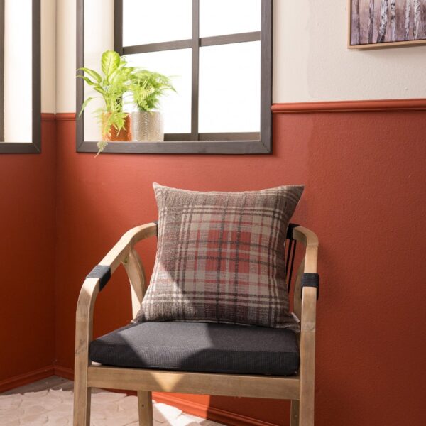 Μαξιλαροθήκη Scottich 02 – 50x50cm με γέμιση shopinhome shopinhome