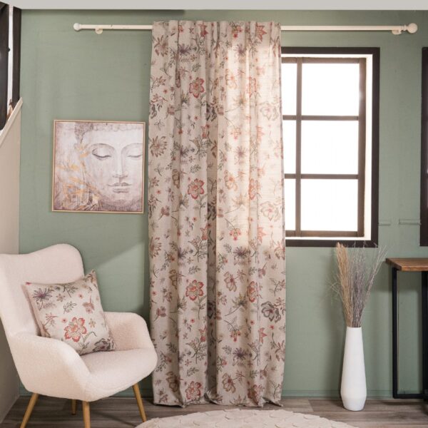 Κουρτίνα (Έτοιμη Ραμμένη) Frias – 140x260cm shopinhome shopinhome